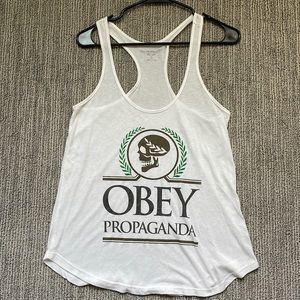 Obey Tank Top size small